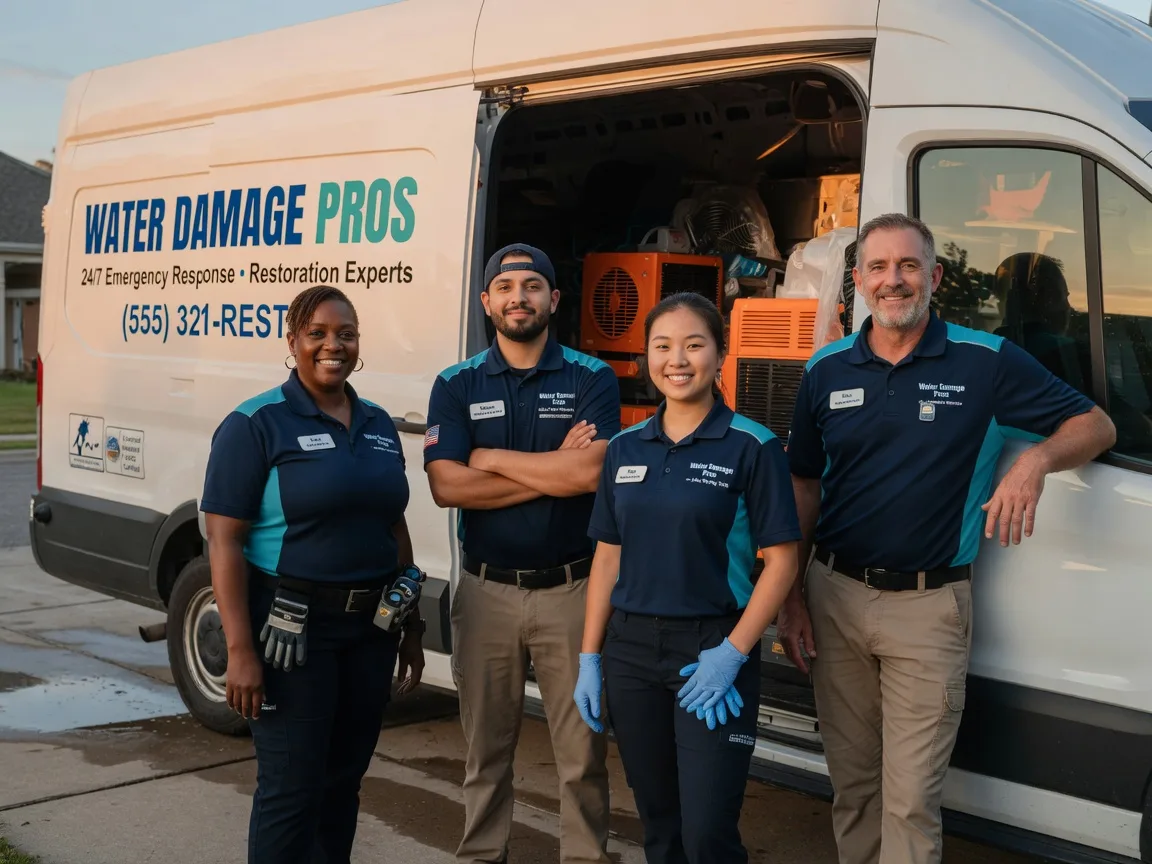 Water Damage Restoration company in Carson, ND